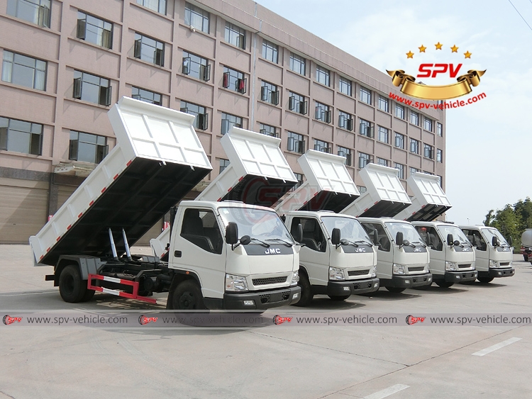 Tipper Truck JMC - 5 units -RF Tipper Truck JMC - 5 units -RF
